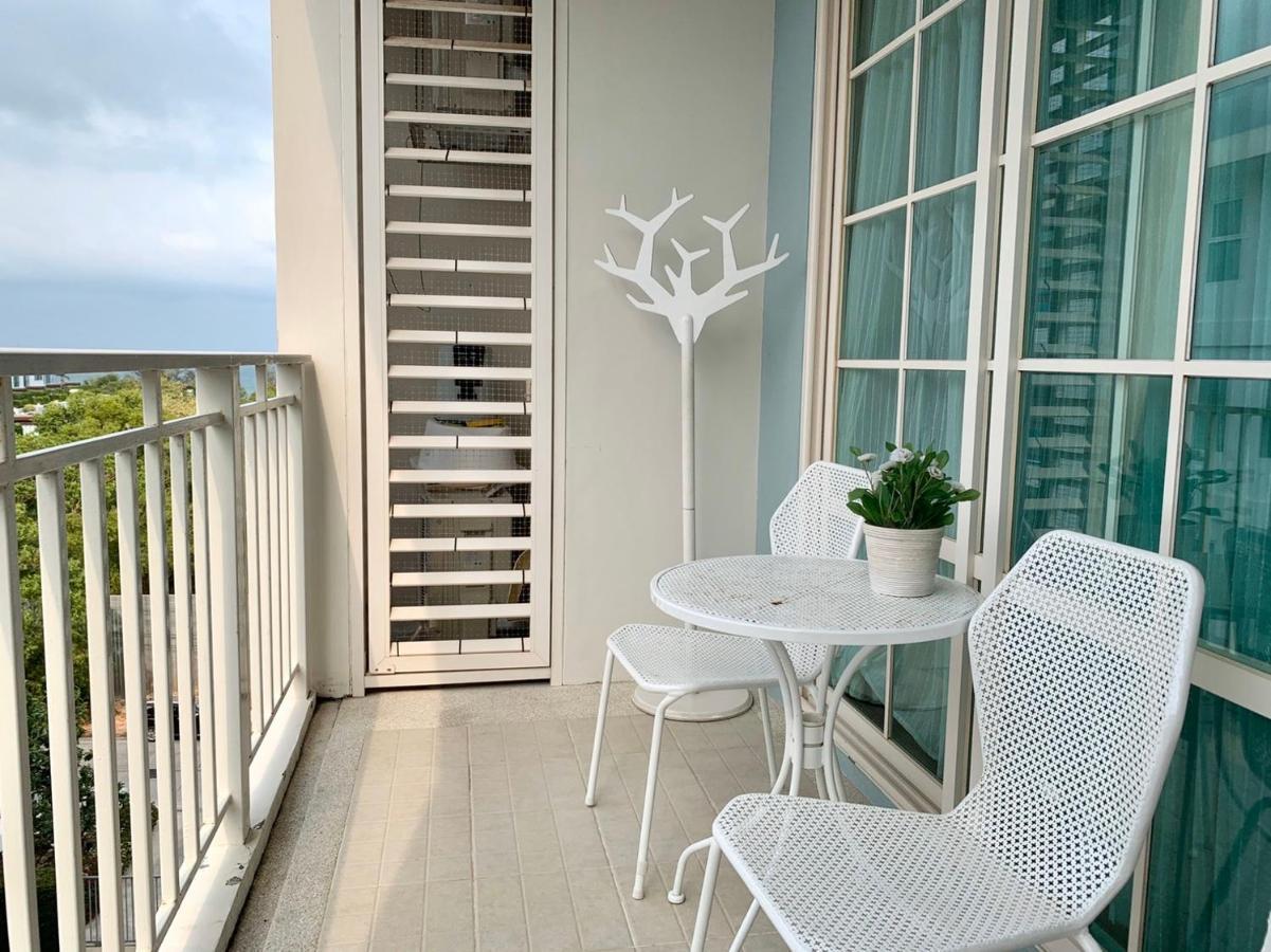Summer Huahin Condo612,Near Beach&Cicada,Beautiful Swimming Pool Exterior foto