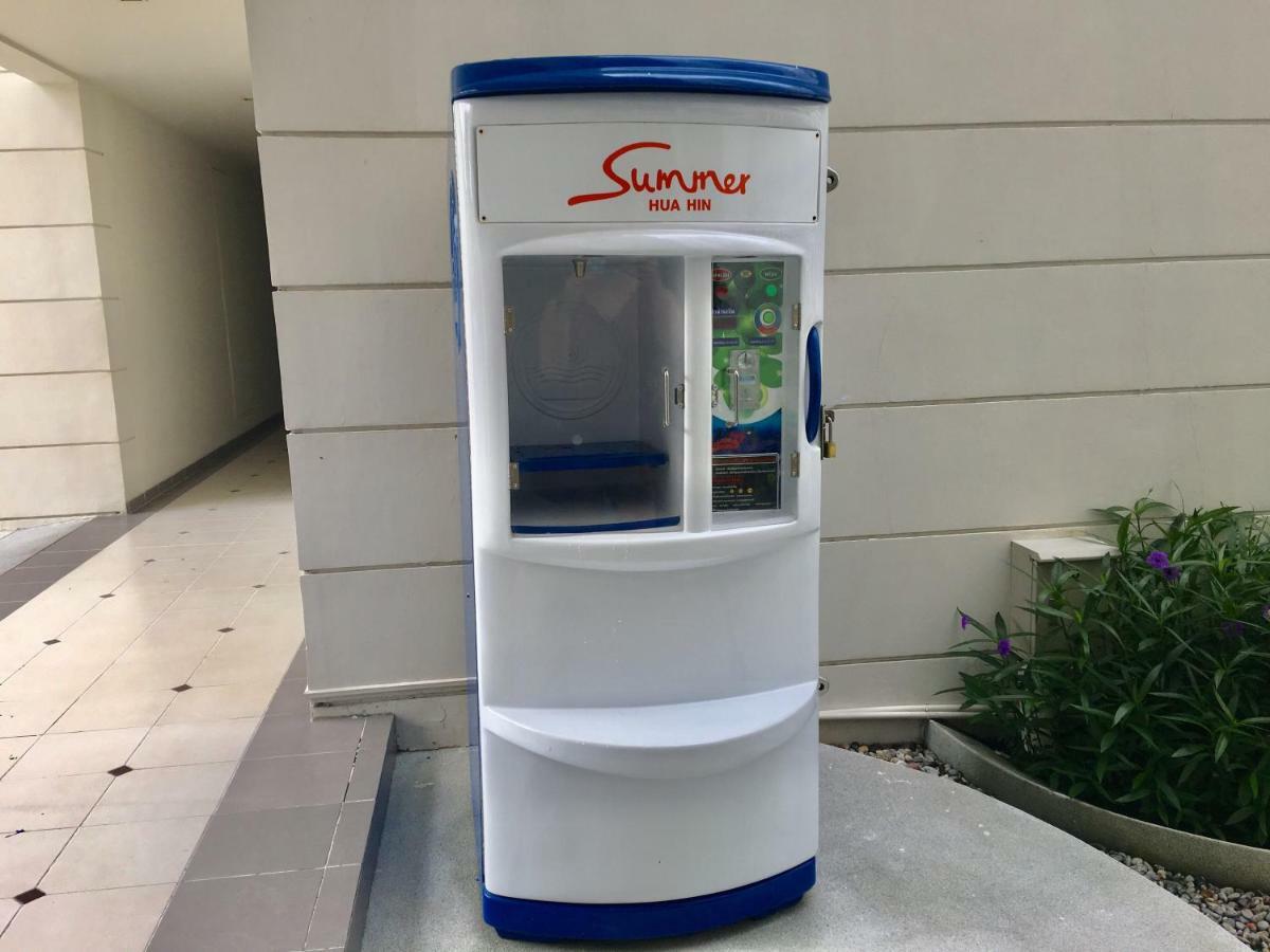 Summer Huahin Condo612,Near Beach&Cicada,Beautiful Swimming Pool Exterior foto