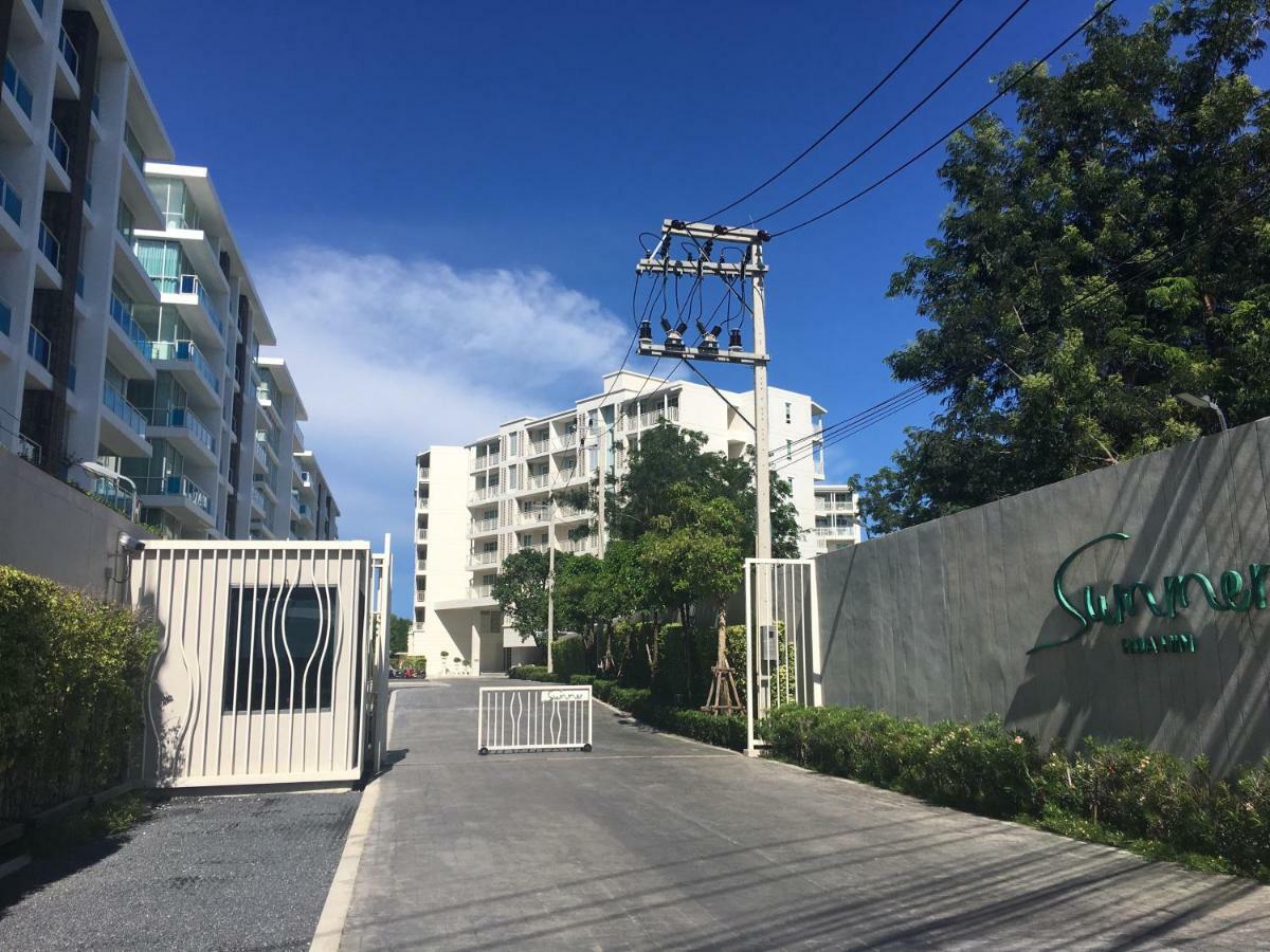 Summer Huahin Condo612,Near Beach&Cicada,Beautiful Swimming Pool Exterior foto